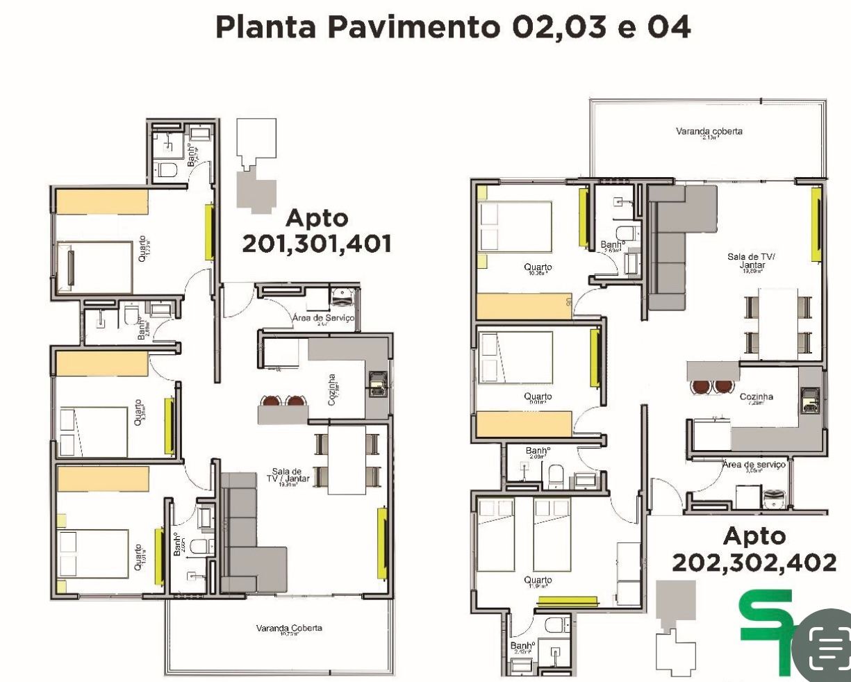 Apartamento à venda com 3 quartos, 98m² - Foto 8