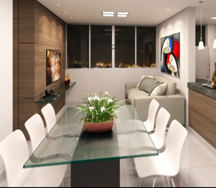 Apartamento à venda com 2 quartos, 61m² - Foto 4