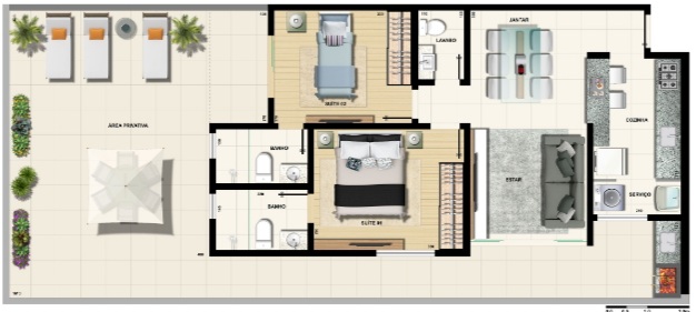 Apartamento à venda com 2 quartos, 61m² - Foto 19