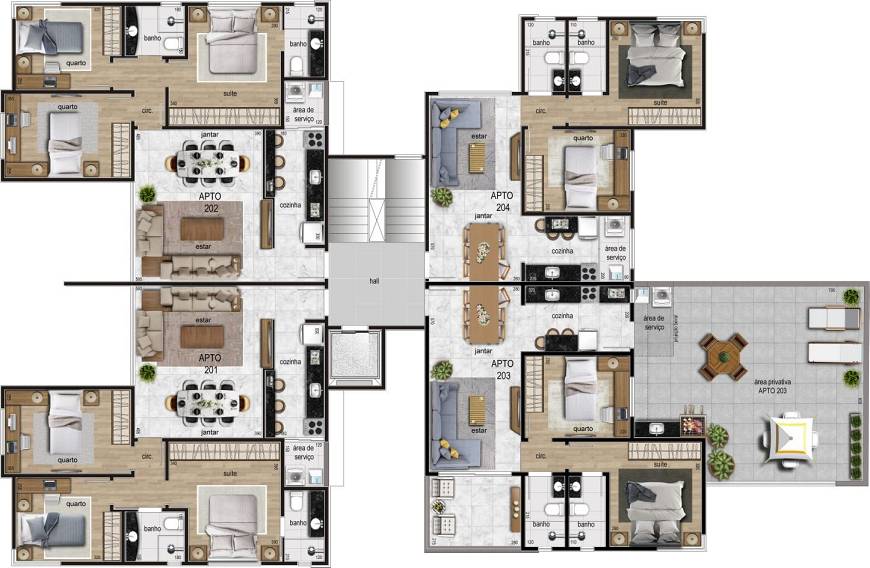 Cobertura à venda com 3 quartos, 102m² - Foto 3