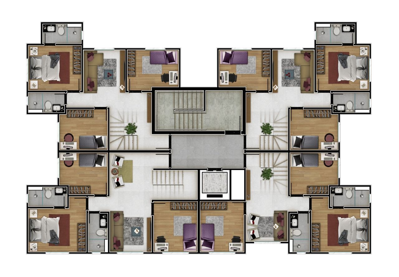 Apartamento, 2 quartos, 53 m² - Foto 15