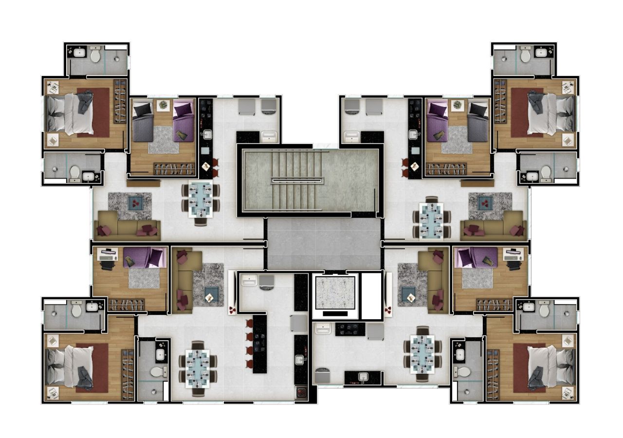 Apartamento, 2 quartos, 53 m² - Foto 16