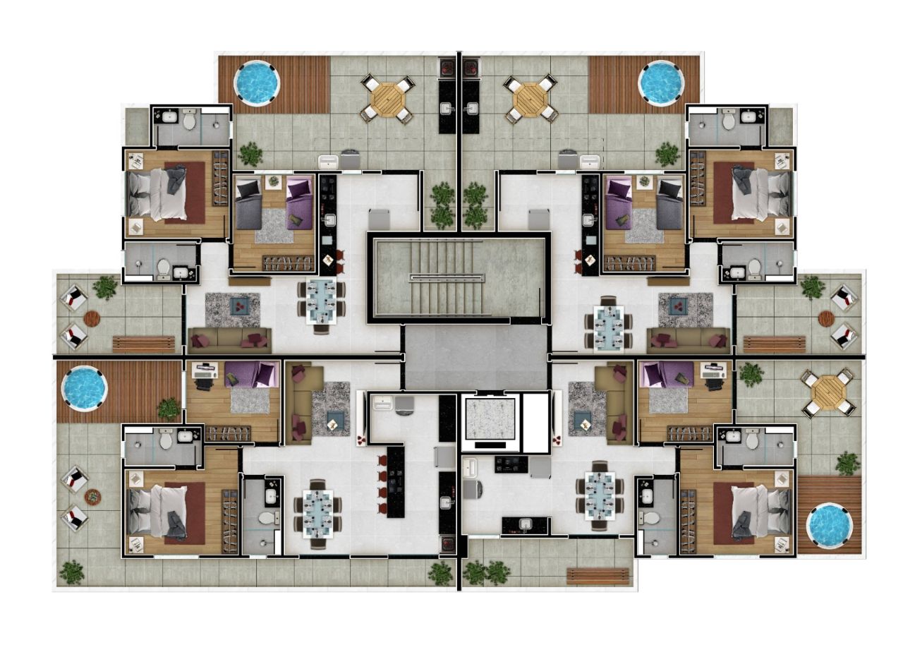 Apartamento, 2 quartos, 53 m² - Foto 24