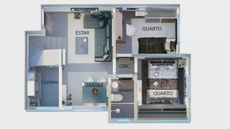 Cobertura, 2 quartos, 90 m² - Foto 11