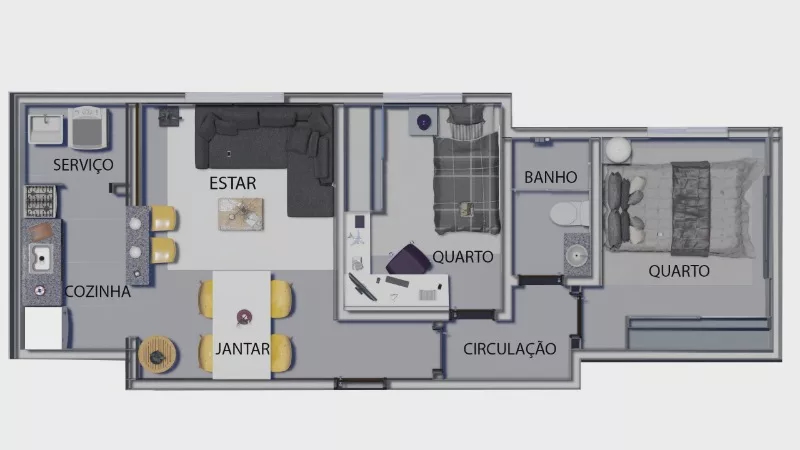 Cobertura, 2 quartos, 90 m² - Foto 15