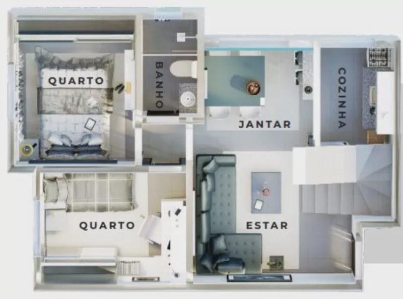 Cobertura, 2 quartos, 90 m² - Foto 17