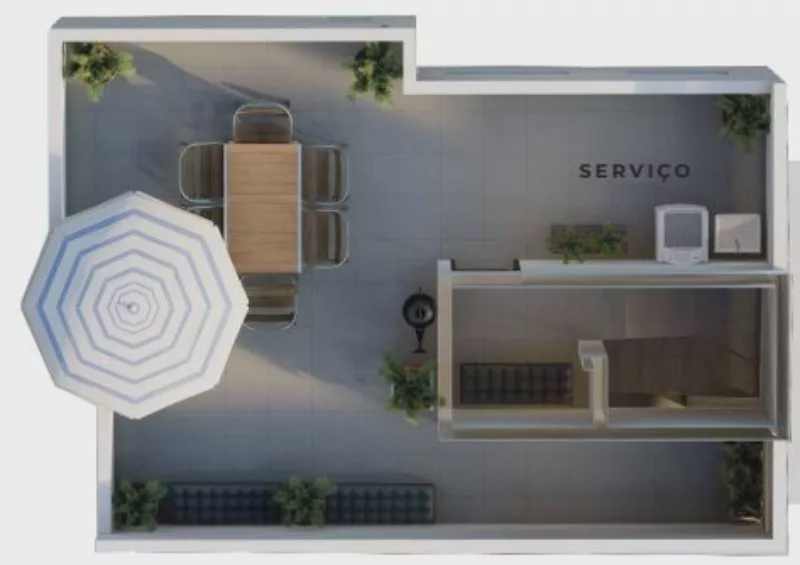 Cobertura, 2 quartos, 90 m² - Foto 10