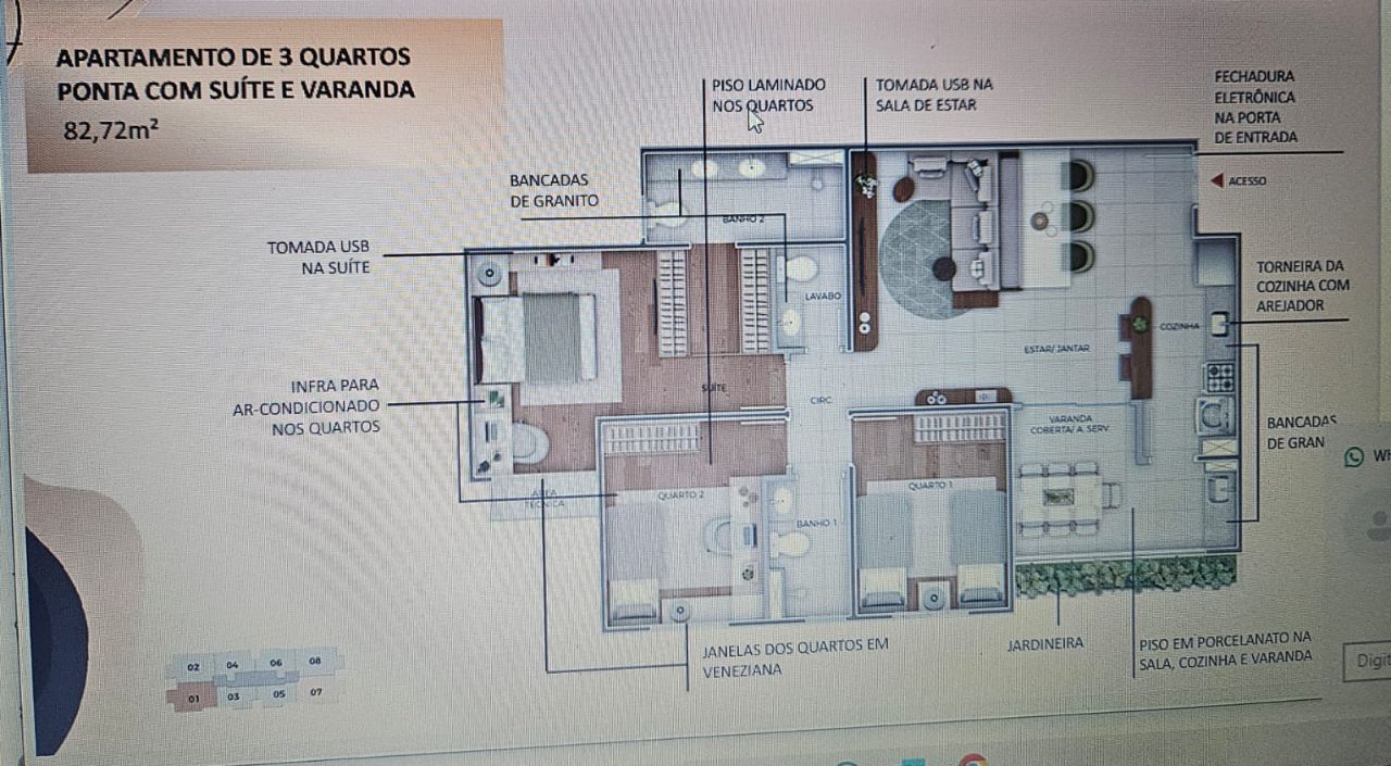 Apartamento, 2 quartos, 54 m² - Foto 16