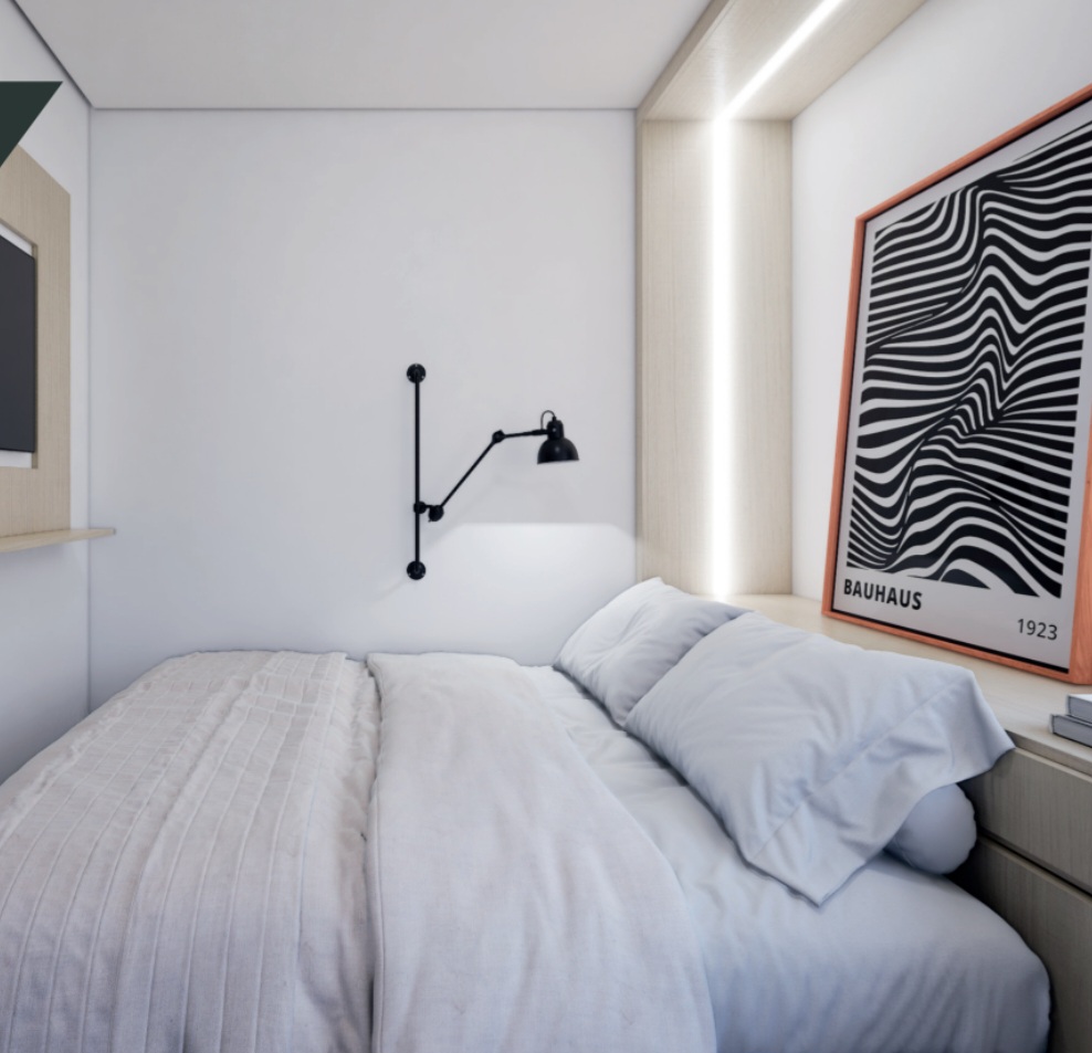 Apartamento, 1 quarto, 30 m² - Foto 3