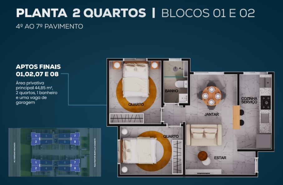 Apartamento, 1 quarto, 30 m² - Foto 20