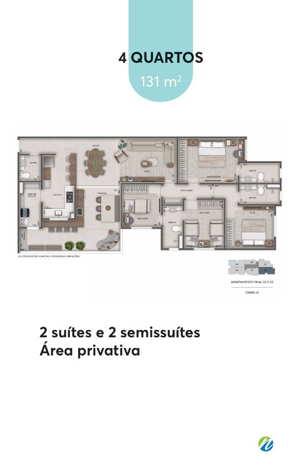 Apartamento à venda com 3 quartos, 97m² - Foto 24