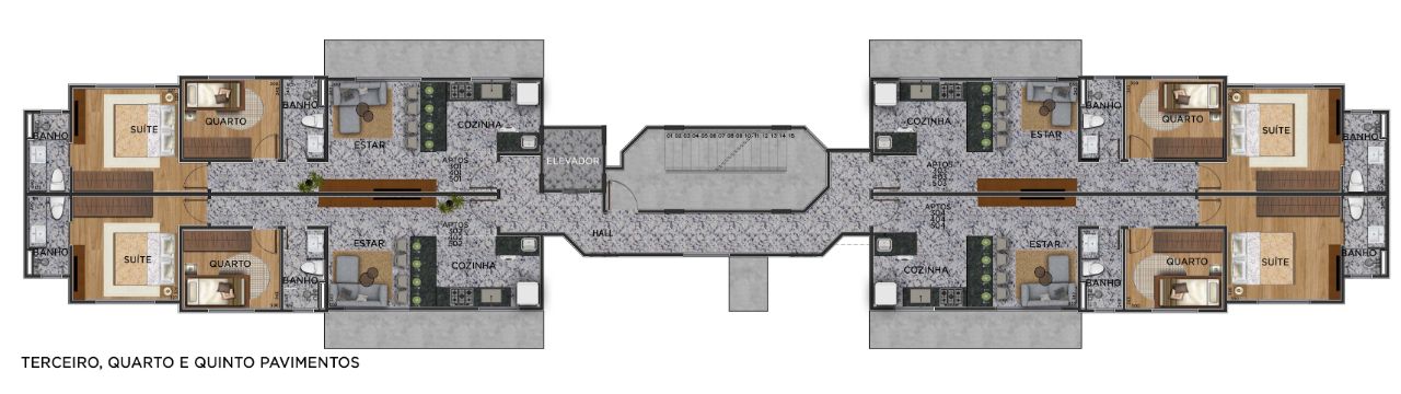 Cobertura à venda com 2 quartos, 60m² - Foto 6