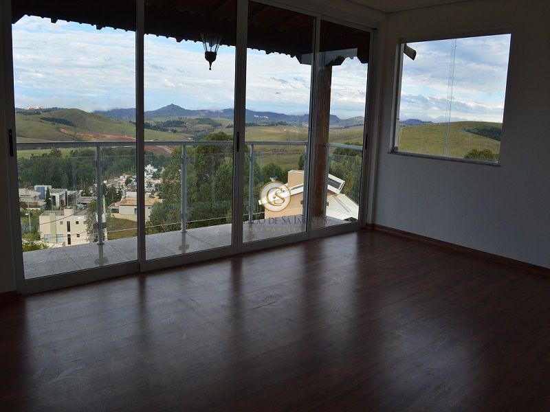 Sala segundo pavimento com vista para as montanhas - 3339
