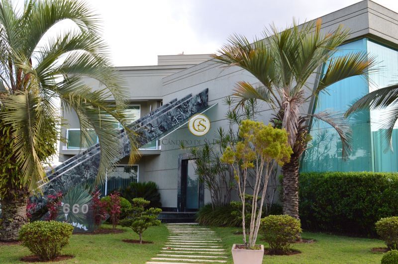 Jardim na entrada